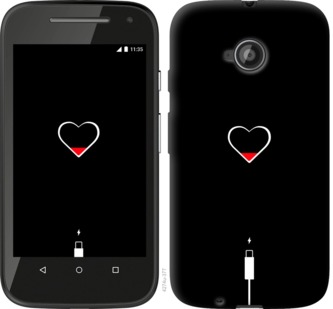 

Чохол Подзарядка сердца для Motorola Moto E2 721515