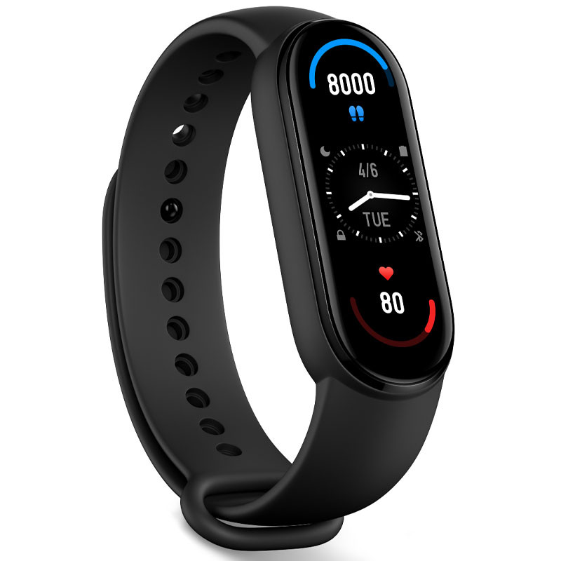 Фото Фитнес-браслет Xiaomi Mi Band 6 NFC UA (Черный) на vchehle.ua