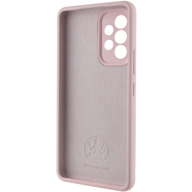 Чохол Silicone Cover Lakshmi Full Camera (AAA) на Samsung Galaxy A52 4G / A52 5G / A52s (Рожевий / Pink Sand) в магазині vchehle.ua