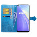 Фото Шкіряний чохол-книжка Art Case з візитницею на Realme 6 (Синій) на vchehle.ua