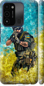 Чехол Воин ЗСУ для Tecno Spark 8C KG5k