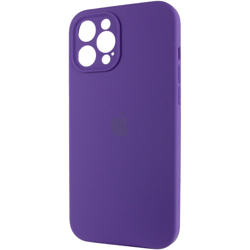 Фото Чохол Silicone Case Full Camera Protective (AA) на Apple iPhone 12 Pro (6.1") (Фіолетовий / Amethyst) в маназині vchehle.ua