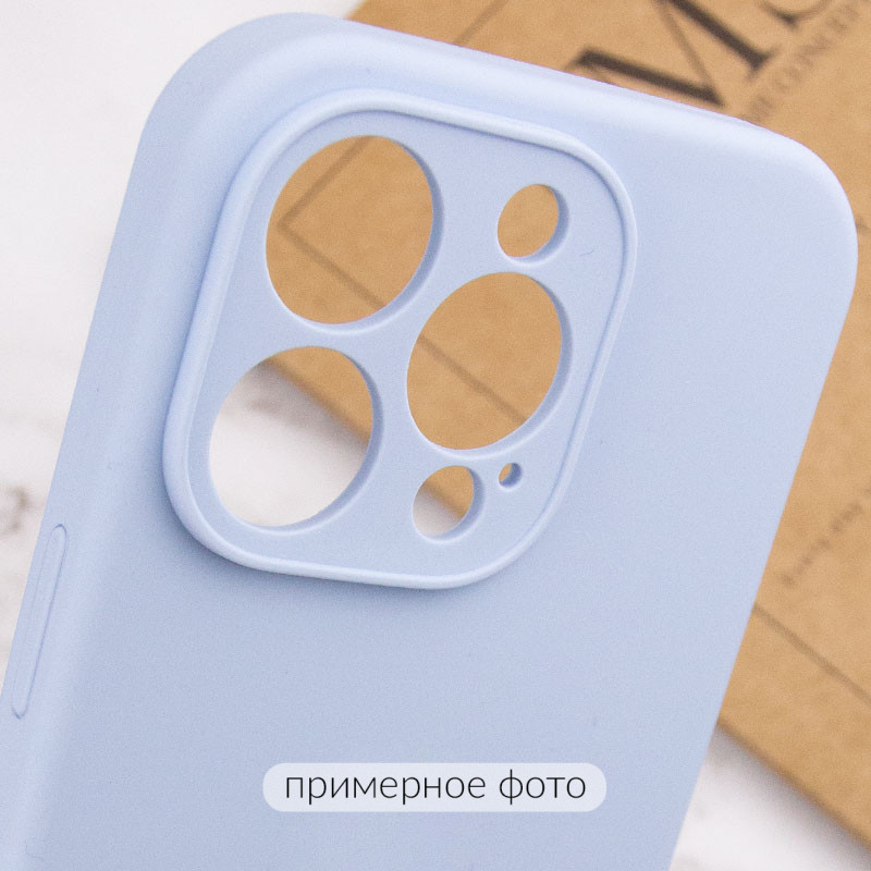 Замовити Чохол Silicone Case Full Protective (AA) NO LOGO на Apple iPhone 16 Pro (6.3") (Блакитний / Lilac Blue) на vchehle.ua