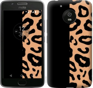 Чехол Пятна леопарда для Motorola Moto G5