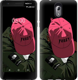 

Чехол logo de yeezy для Nokia 3.1 667967