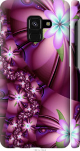 Чехол Цветочная мозаика для Samsung Galaxy A8 2018 A530F