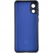 Фото Чохол Silicone Cover Lakshmi Full Camera (A) на Samsung Galaxy A03 Core (Синій / Midnight Blue) на vchehle.ua