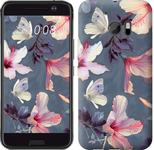 

Чохол Намальовані квіти на HTC 10 596160