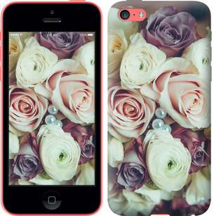 

Чехол Букет роз для iPhone 5c 452156