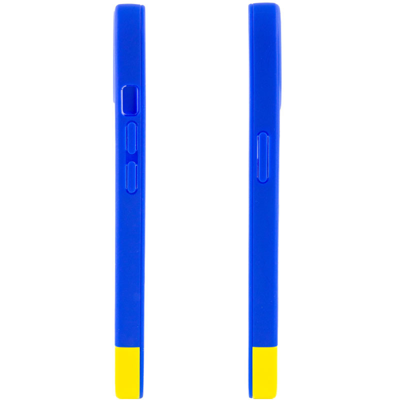 Фото Чохол TPU+PC Bichromatic на Apple iPhone 13 Pro Max (6.7") (Navy Blue / Yellow) в маназині vchehle.ua