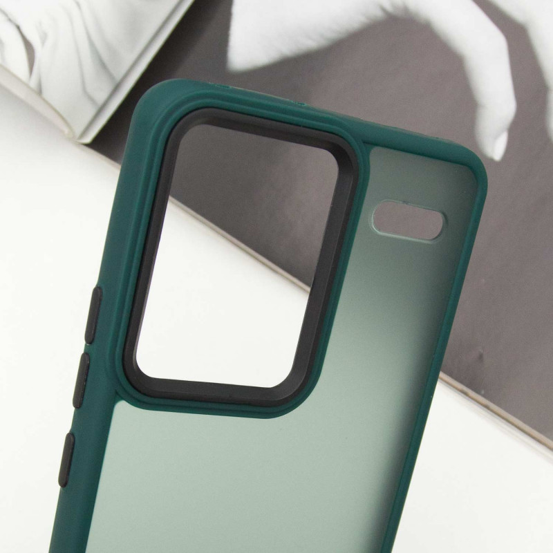 Чохол TPU+PC Lyon Frosted на Xiaomi Redmi Note 13 Pro+ (Green) в магазині vchehle.ua