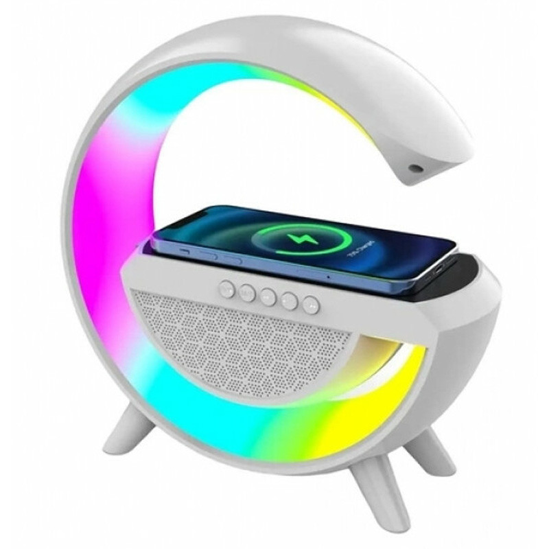 

Портативна Bluetooth колонка нічник з БЗП BT2301 (White) 1684630