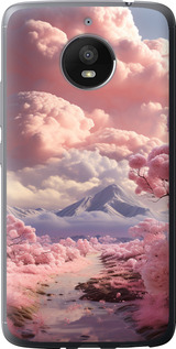 

Чохол Рожеві хмари на Motorola Moto E4 Plus 1644977