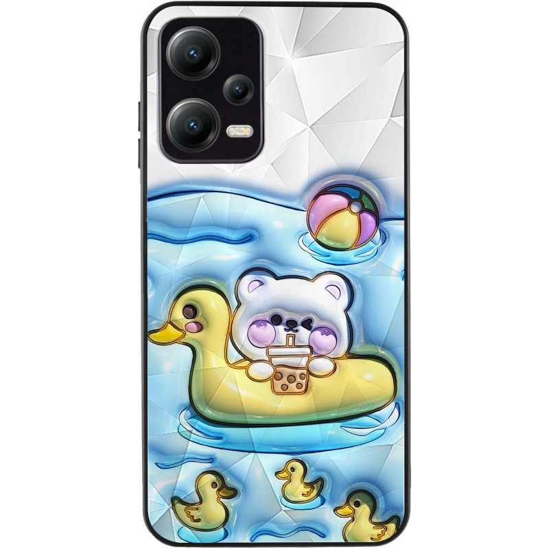 Фото TPU+PC чехол Prisma Fluffie для Xiaomi Poco X5 5G / Note 12 5G (Ducklings) на vchehle.ua