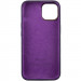 Чохол Silicone Case Metal Buttons (AA) на Apple iPhone 14 (6.1") (Фіолетовий / Elderberry) в магазині vchehle.ua