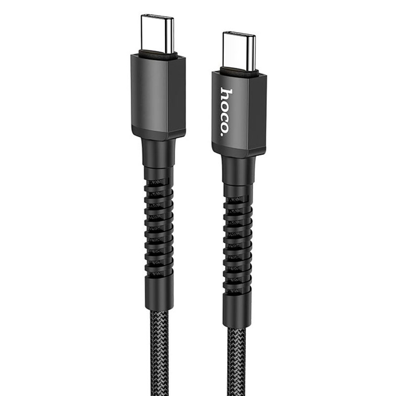 

Дата кабель Hoco X71 "Especial" Type-C to Type-C 60W (1m) (Чорний) 1235545
