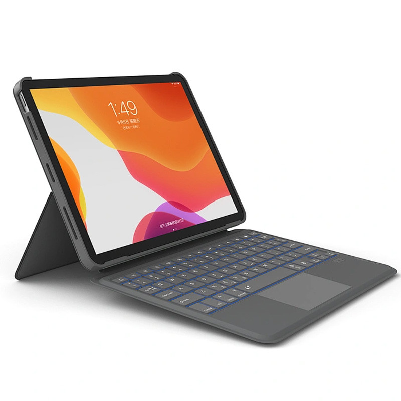 Уценка Клавиатура WIWU Combo Touch iPad keyboard case 10.9/2022 (Вскрытая упаковка / Grey)