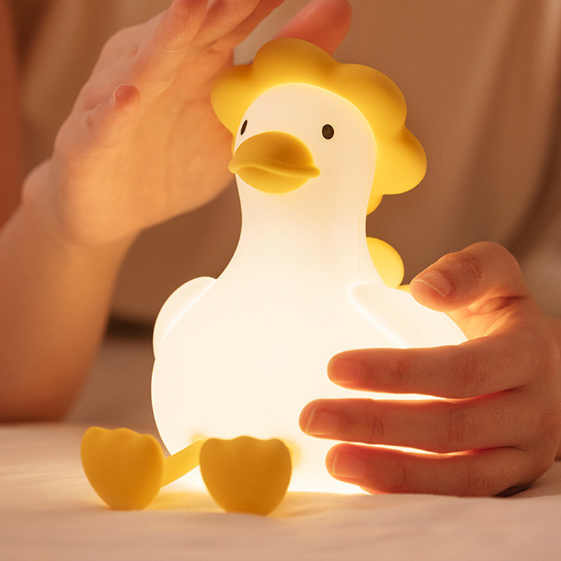 Заказать Ночник QW-D18 Duckling (White / Yellow) на vchehle.ua