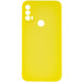 Чохол Silicone Cover Lakshmi Full Camera (AAA) на Motorola Moto E40 (Жовтий / Yellow)