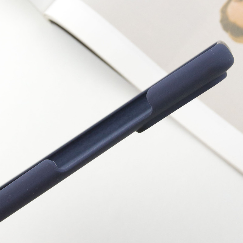 Купить Чехол Silicone Cover Lakshmi Full Camera (AAA) для Xiaomi Redmi Note 10 Pro / 10 Pro Max (Темно-синий / Midnight blue) на vchehle.ua
