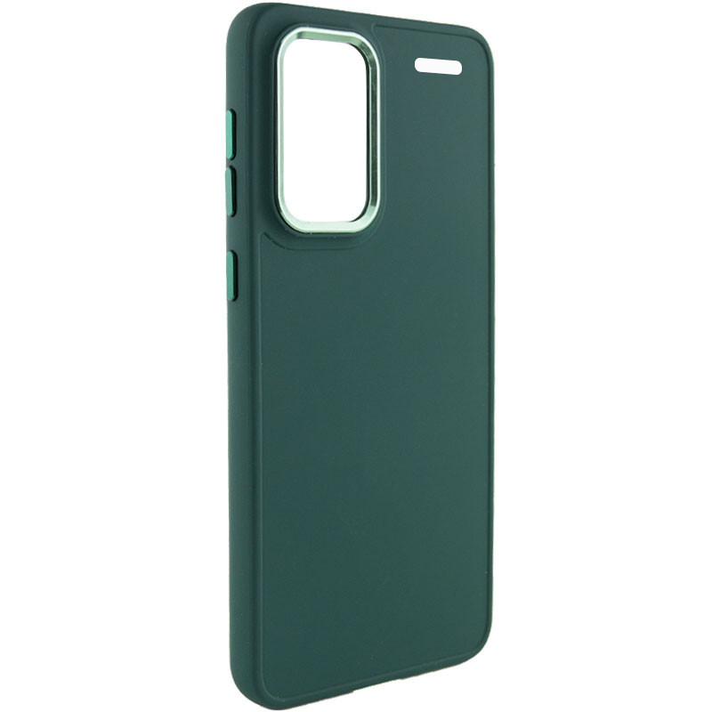 Фото TPU чехол Bonbon Metal Style для Xiaomi Redmi Note 13 Pro+ (Зеленый / Army green) на vchehle.ua