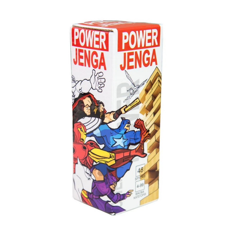 Фото Настольная игра "Power Jenga" на vchehle.ua