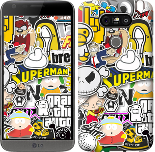 

Чохол Popular logos для LG H860 G5 627967