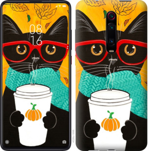 

Чехол Осенний кот для Vivo X27 Pro 778459