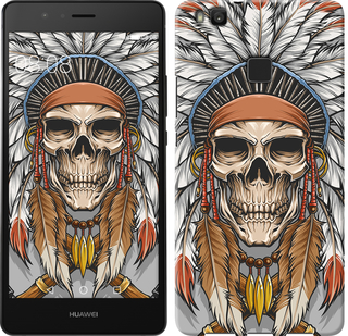 

Чохол Череп індіанця на Huawei P9 Lite 641247