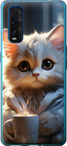 Чохол White cat на Oppo Find X2