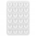 Тримач-присоска для телефону Double Side Silicone 80*55мм (White)