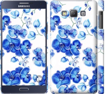 

Чехол Голубые орхидеи для Samsung Galaxy A7 A700H 724886