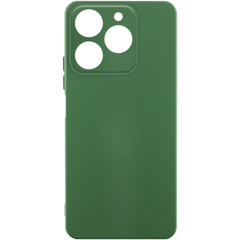 Чохол Silicone Cover Lakshmi Full Camera (AA) на Realme C61 4G (Зелений / Dark green)