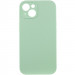 Чохол Silicone Case Full Camera Protective (AA) NO LOGO на Apple iPhone 15 Plus (6.7") (Зелений / Pistachio)