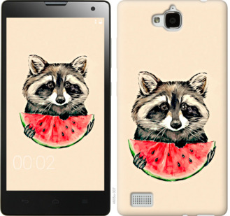 

Чохол Єнотик з кавуном на Huawei Honor 3C 799963
