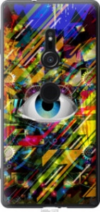 Чехол Абстрактный глаз для Sony Xperia XZ2 H8266