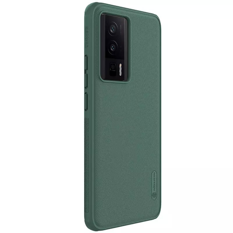 Фото Чехол Nillkin Matte Pro для Xiaomi Redmi K60 / K60 Pro (Зеленый / Deep Green) в магазине vchehle.ua