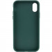 Фото TPU чохол Bonbon Metal Style на Apple iPhone XS Max (6.5") (Зелений / Pine green) в маназині vchehle.ua