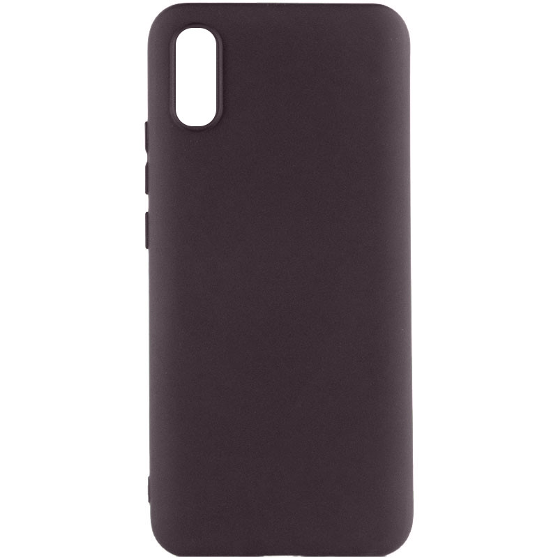 Чохол Silicone Cover Lakshmi (AA) на Xiaomi Redmi 9A (Шоколадний / Chocolate)