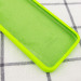 Фото Чехол Silicone Case Square Full Camera Protective (AA) NOLOGO для Apple iPhone XR (6.1") (Салатовый / Neon Green) в магазине vchehle.ua
