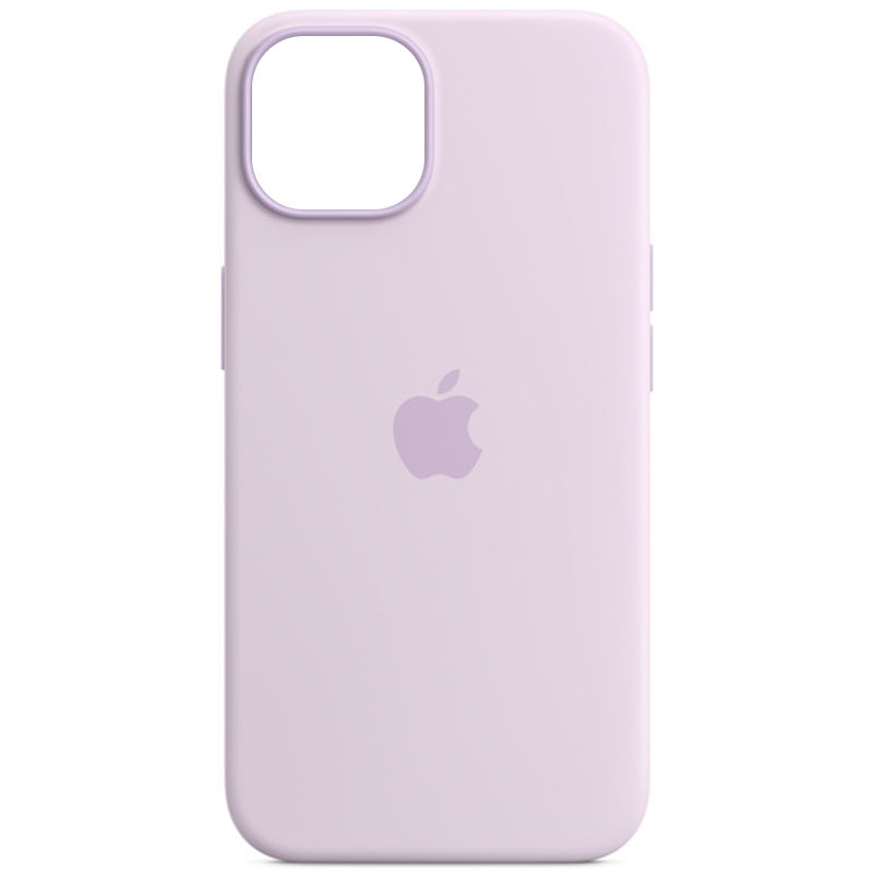 Чохол Silicone Case Full Protective (AA) на Apple iPhone 12 Pro / 12 (6.1") (Бузковий / Lilac)