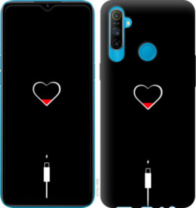 Чехол Подзарядка сердца для Realme C3