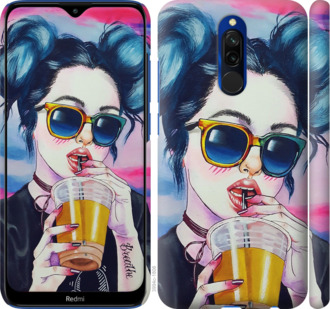 

Чехол Арт-девушка в очках для Xiaomi Redmi 8 868258
