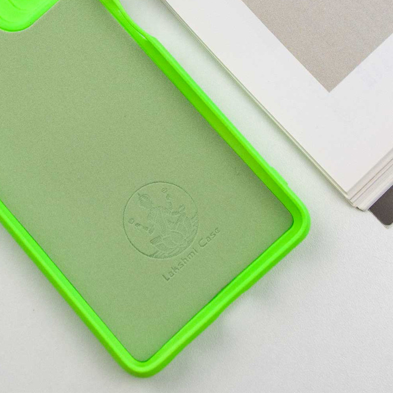 Фото Чохол Silicone Cover Lakshmi Full Camera (A) на Xiaomi Redmi 10 (Салатовий / Neon Green) в маназині vchehle.ua