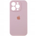 Чохол Silicone Case Full Camera Protective (AA) на Apple iPhone 14 Pro (6.1") (Рожевий / Chalk Pink)