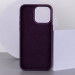 Фото Шкіряний чохол Bonbon Leather Metal Style with Magnetic Safe на Apple iPhone 13 Pro Max (6.7") (Фіолетовий / Dark Purple) на vchehle.ua