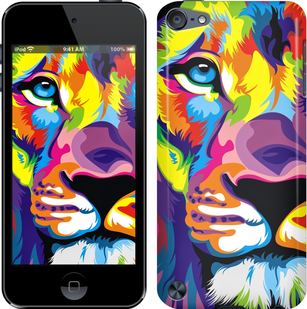 

Чохол Різнобарвний лев на iPod Touch 5 261388