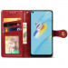 Фото Кожаный чехол-книжка GETMAN Gallant (PU) для Xiaomi Mi 11 Lite (Красный) в магазине vchehle.ua