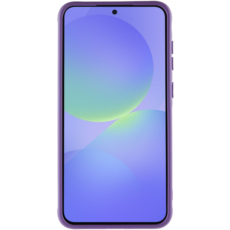 Фото Чохол TPU Bloom with Magnetic Safe на Samsung Galaxy A35 (Purple) в маназині vchehle.ua