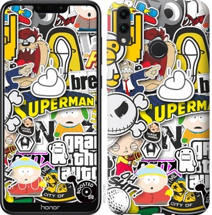 

Чохол Popular logos на Huawei Honor 8C 687855